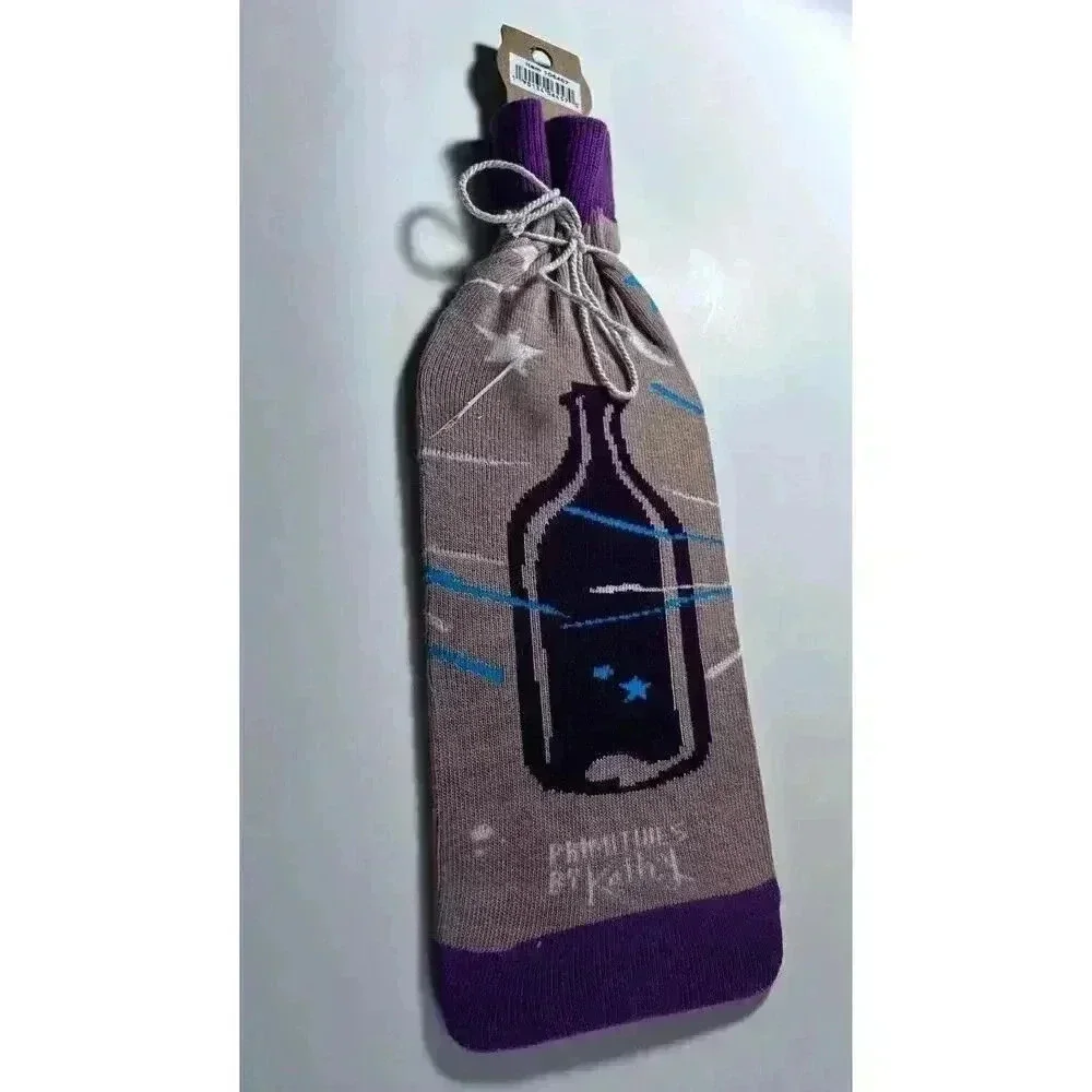 New “Let’s Be Partners In Wine “ Bottle Sock Kathy Primitives